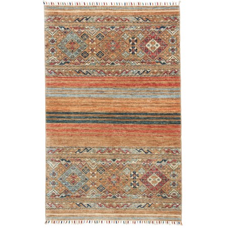 Tappeto Rubin Pakistan marrone grigio 98x154