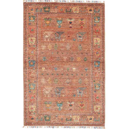 Tappeto Rubin Pakistan marrone bianco 98x149