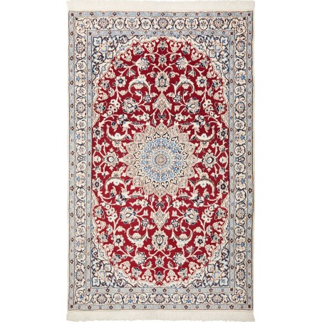 Tappeto Nain 9La Persia bianco marrone 110x183