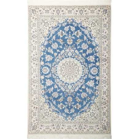 Tappeto Nain 9La Persia bianco grigio 128x200