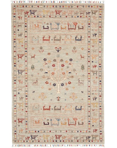 Tappeto Rubin Pakistan beige grigio 103x157