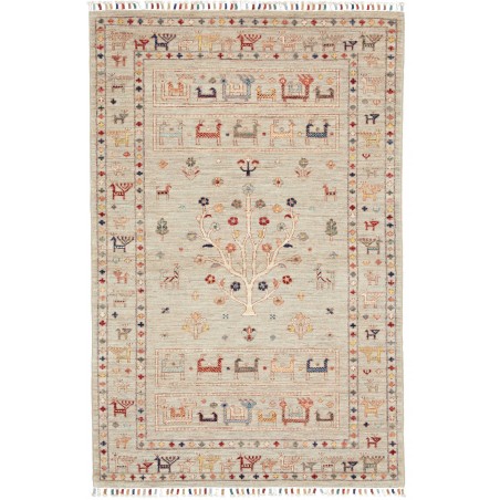 Tappeto Rubin Pakistan beige grigio 103x157