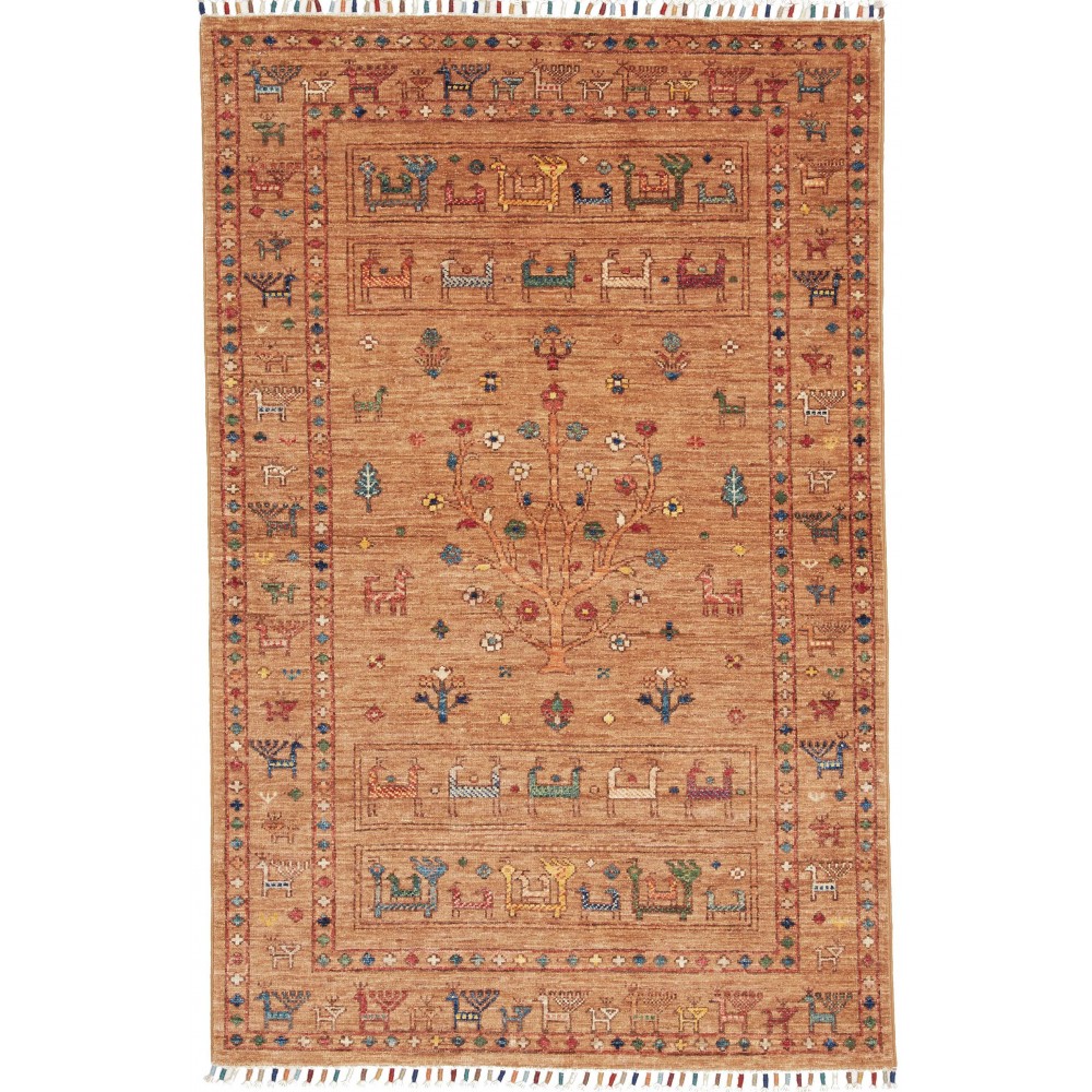 Tappeto Rubin Pakistan arancione 99x152 Tappeto Rubin Pakistan arancione 99x152