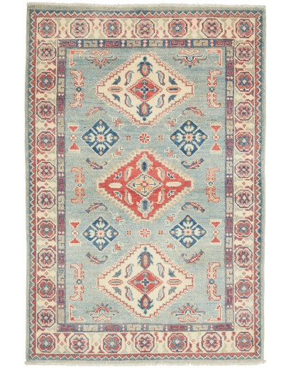 Tappeto Kazak Afghanistan beige marrone 100x149