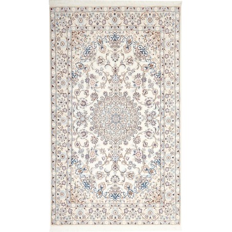 Tappeto Nain 9La Persia bianco verde 128x215