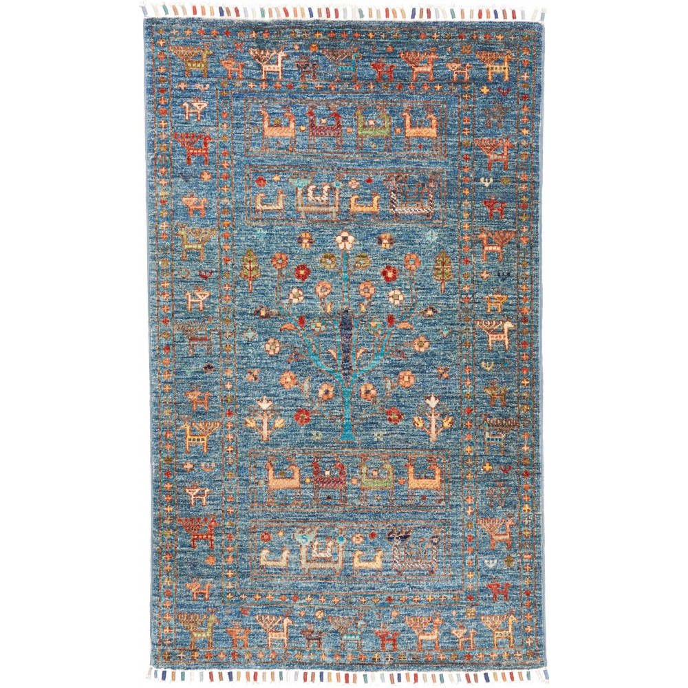 Tappeto Rubin Pakistan grigio 77x125 Tappeto Rubin Pakistan grigio 77x125
