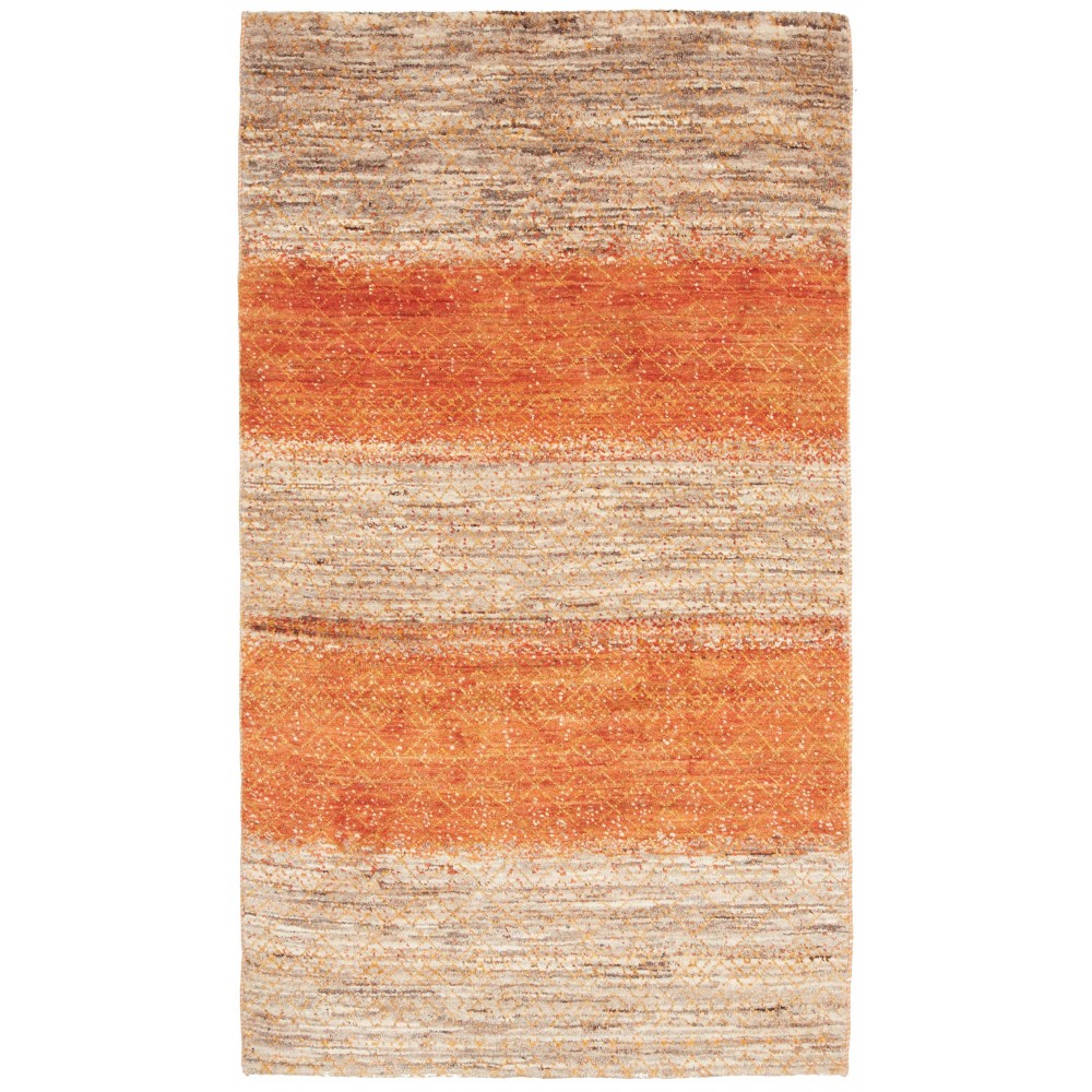 Tappeto Royal Gabbeh Pakistan arancione bianco 91x160 Tappeto Royal Gabbeh Pakistan arancione bianco 91x160