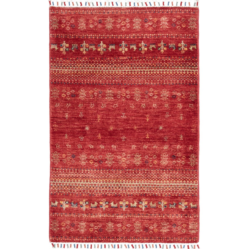 Tappeto Siva Pakistan marrone 77x124 Tappeto Siva Pakistan marrone 77x124