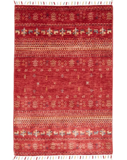 Tappeto Siva Pakistan marrone 81x123