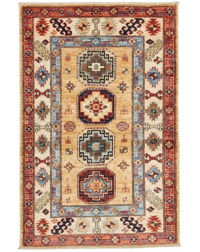 Tappeto Kazak Fine Pakistan marrone 99x150