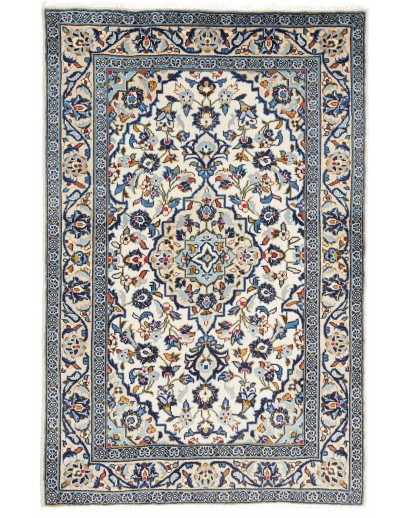 Tappeto Kashan Fine Persia beige grigio 96x150