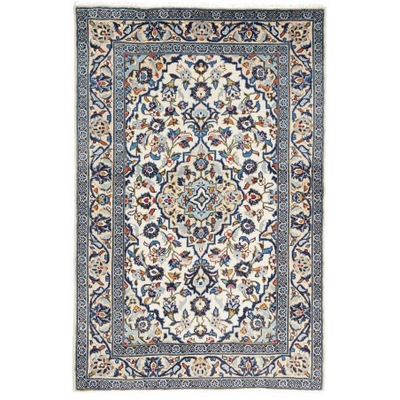 Tappeto Kashan Fine Persia beige grigio 96x150