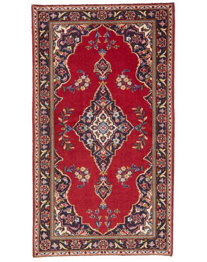 Tappeto Kashan Fine Persia marrone giallo 76x140