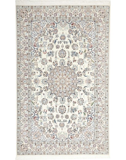 Tappeto Nain 9La Persia bianco verde 130x208