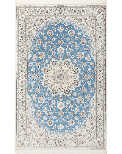 Tappeto Nain 9La Persia bianco grigio 130x207