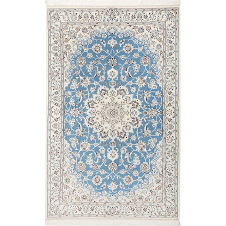 Tappeto Nain 9La Persia bianco grigio 130x207