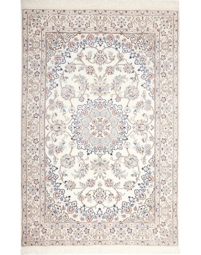 Tappeto Nain 9La Persia bianco marrone 140x214
