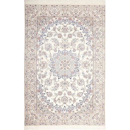 Tappeto Nain 9La Persia bianco marrone 140x214