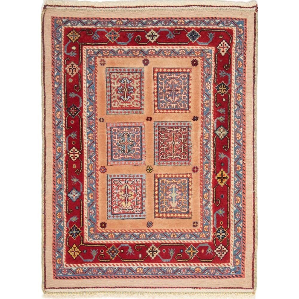 Tappeto Nimbaft Persia marrone bianco 61x87 Tappeto Nimbaft Persia marrone bianco 61x87