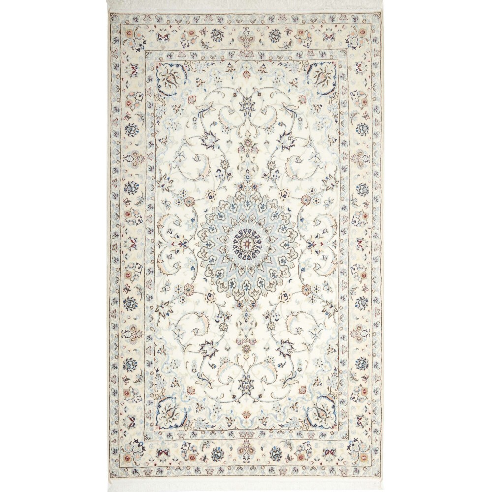 Tappeto Nain 9La Persia bianco azzurro 160x270