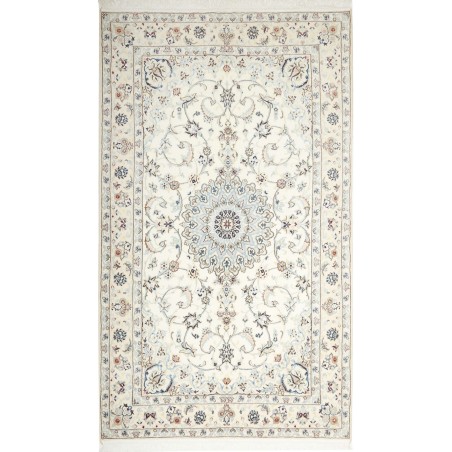 Tappeto Nain 9La Persia bianco azzurro 160x270