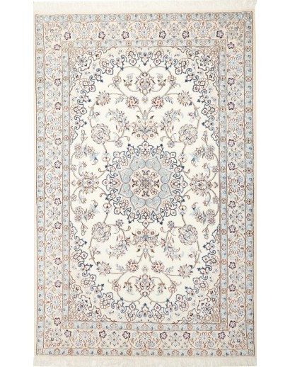 Tappeto Nain 9La Persia bianco 140x217