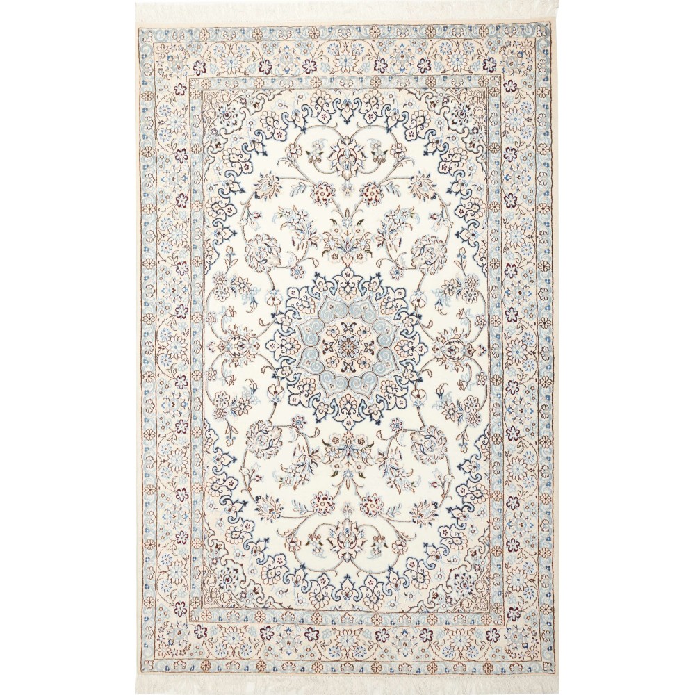Tappeto Nain 9La Persia bianco 140x217