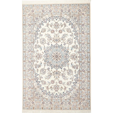 Tappeto Nain 9La Persia bianco 140x217