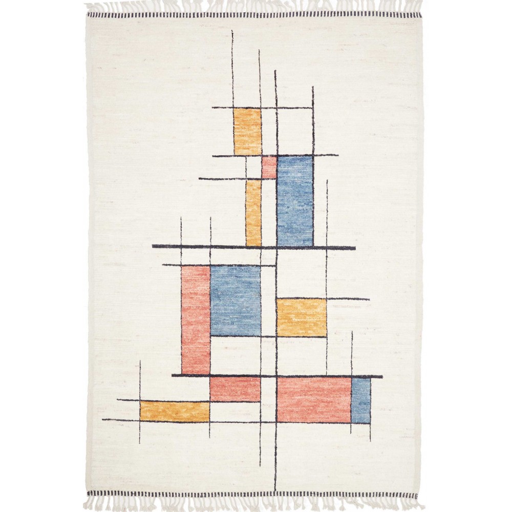 Tappeto Gabbeh Marrakech Pakistan beige 206x295 Tappeto Gabbeh Marrakech Pakistan beige 206x295
