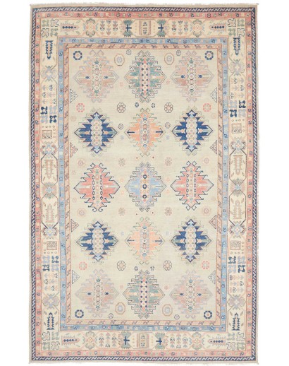 Tappeto Kazak Afghanistan bianco 177x281