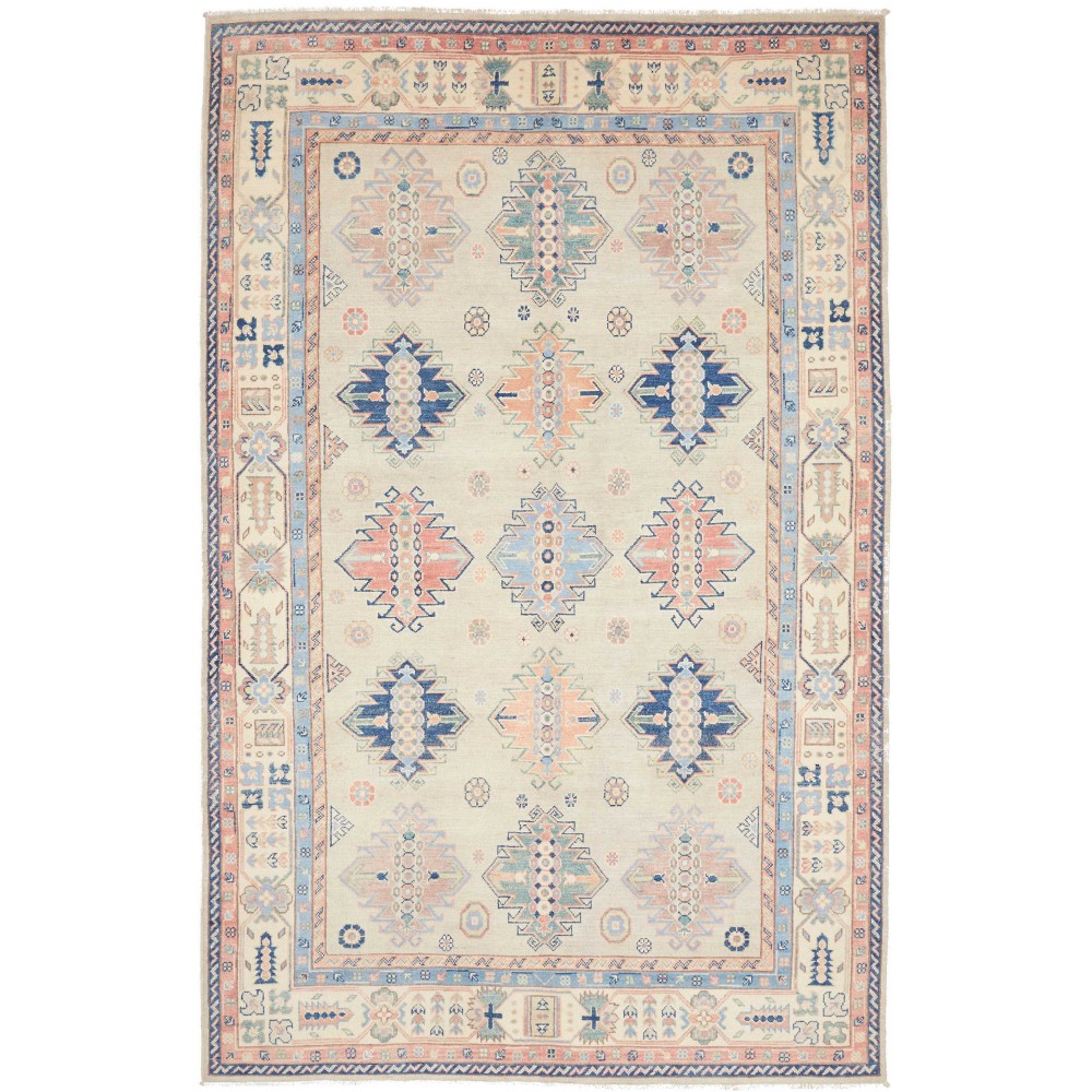 Tappeto Kazak Afghanistan bianco 177x281 Tappeto Kazak Afghanistan bianco 177x281