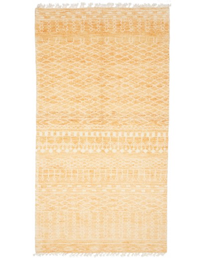 Tappeto Gabbeh Marrakech Pakistan giallo beige 150x279