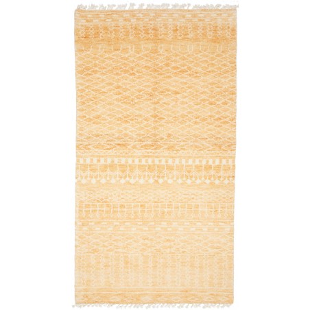 Tappeto Gabbeh Marrakech Pakistan giallo beige 150x279