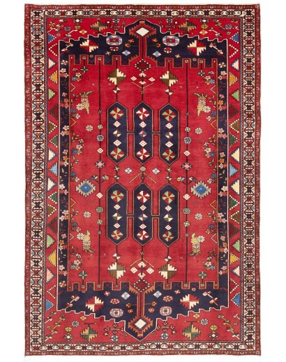 Tappeto Bakhtiyar Persia marrone grigio 200x300