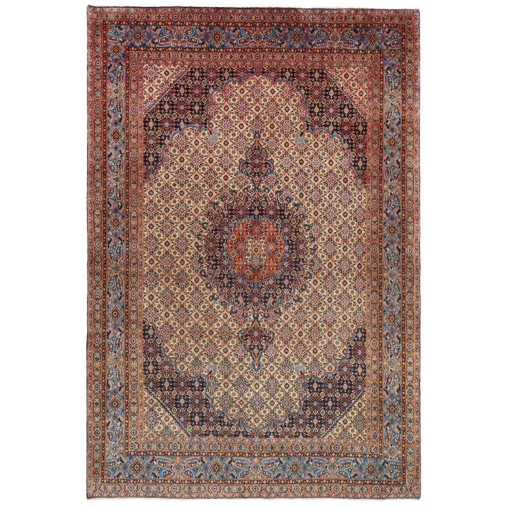 Tappeto Moud Persia azzurro grigio 207x308 Tappeto Moud Persia azzurro grigio 207x308
