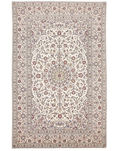 Tappeto Kashan Persia bianco 195x300