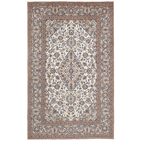 Tappeto Kashan Persia beige verde 195x307
