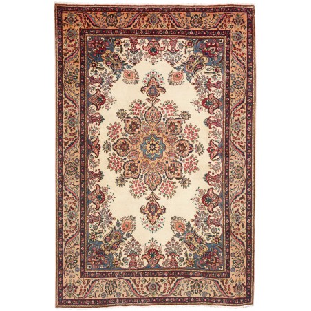 Tappeto Tabriz Persia marrone 198x304