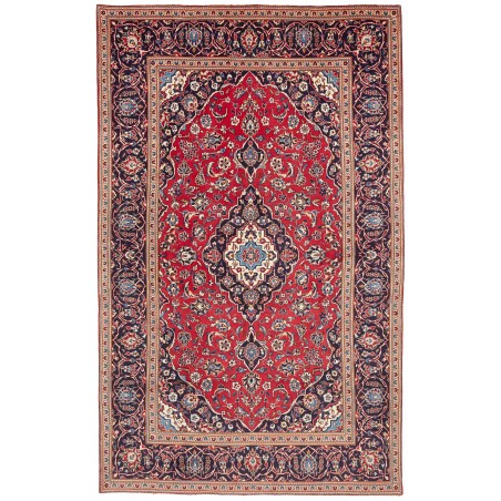 Tappeto Ardakan Persia marrone giallo 197x312