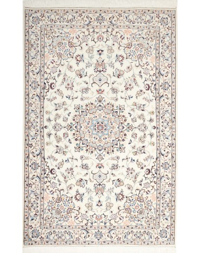 Tappeto Nain 9La Persia bianco verde 138x214