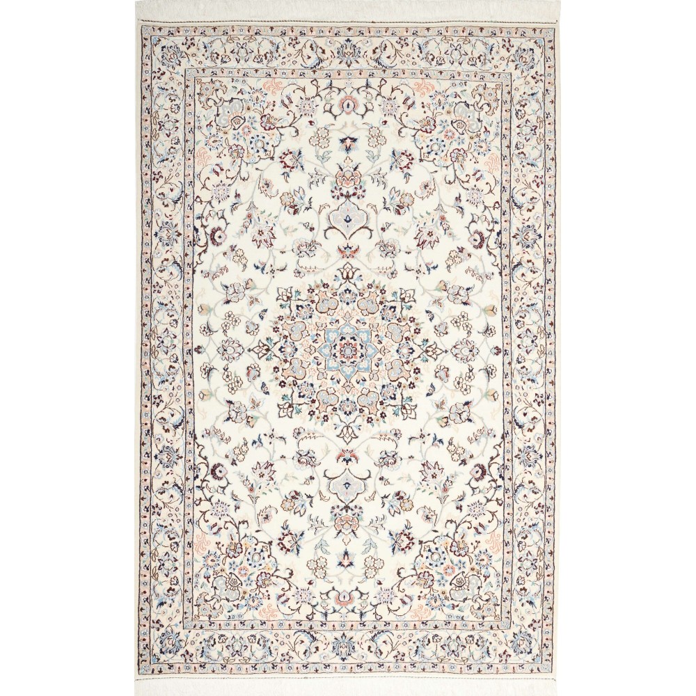 Tappeto Nain 9La Persia bianco verde 138x214