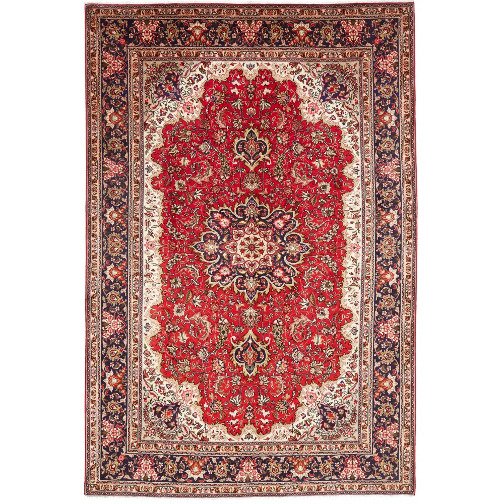 Tappeto Tabriz Persia marrone 200x300 Tappeto Tabriz Persia marrone 200x300