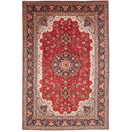 Tappeto Tabriz Persia marrone 200x300