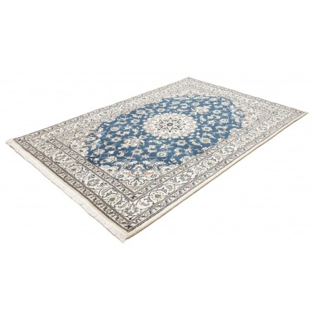 Tappeto Nain Kashmar Persia grigio 163x245
