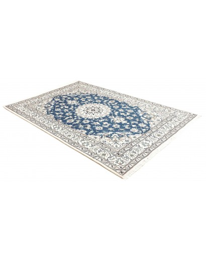 Tappeto Nain Kashmar Persia grigio 163x245