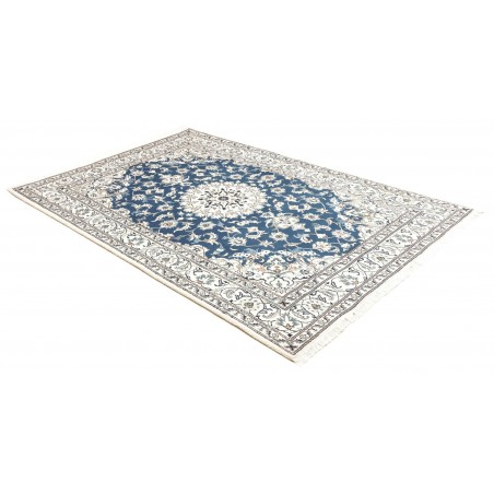 Tappeto Nain Kashmar Persia grigio 163x245