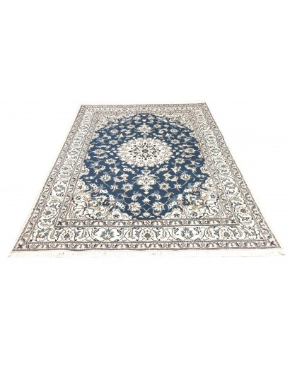 Tappeto Nain Kashmar Persia grigio 163x245