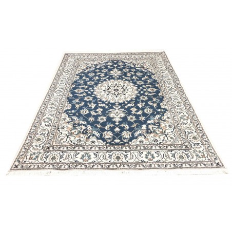 Tappeto Nain Kashmar Persia grigio 163x245