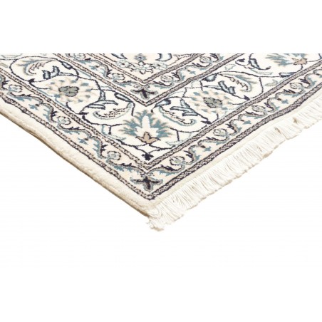 Tappeto Nain Kashmar Persia grigio 163x245