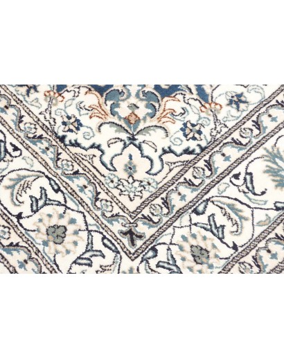 Tappeto Nain Kashmar Persia grigio 163x245